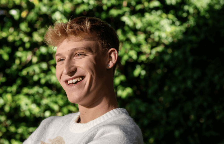 Photo of Tyler, our Pride in Action hero.